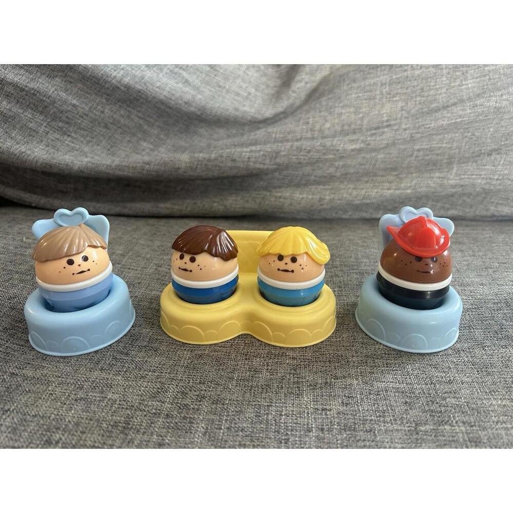 4 Vintage Little Tikes Toddle Tots Plus Furniture Chunky People